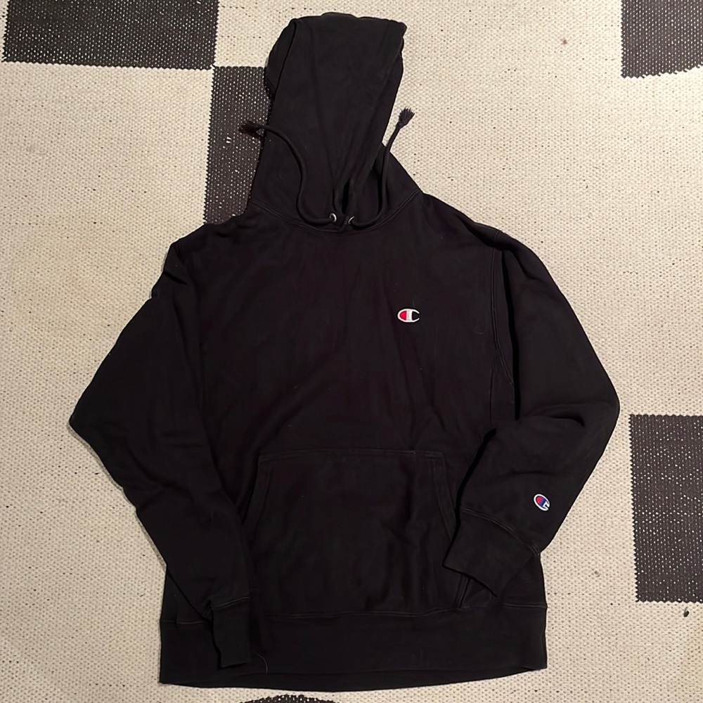 Champion Black Hoodie